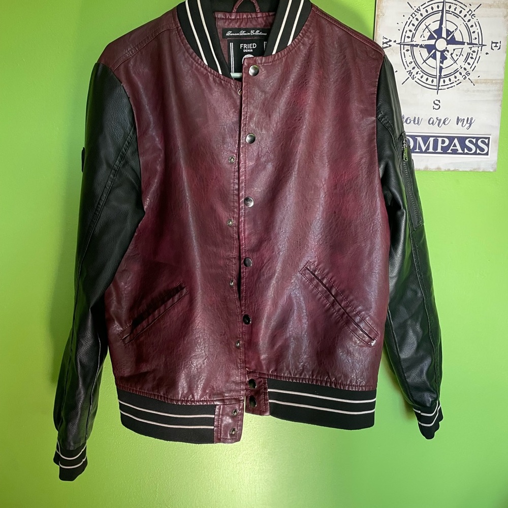Pleather jacket